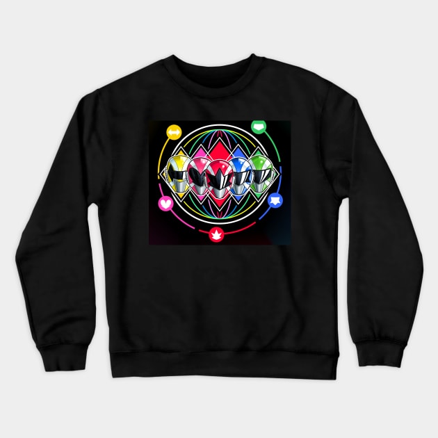 V-Man ! Ready ! Crewneck Sweatshirt by Special Squadron V-Man